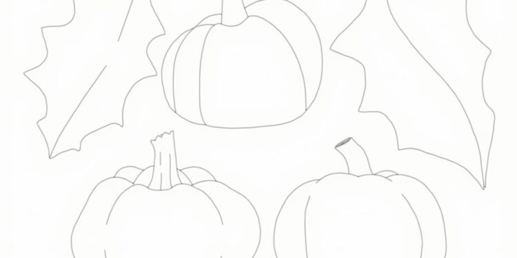 8 Ausmalbilder Herbst für kreative Bastelstunden 1 ausmalbilder herbst-Titel