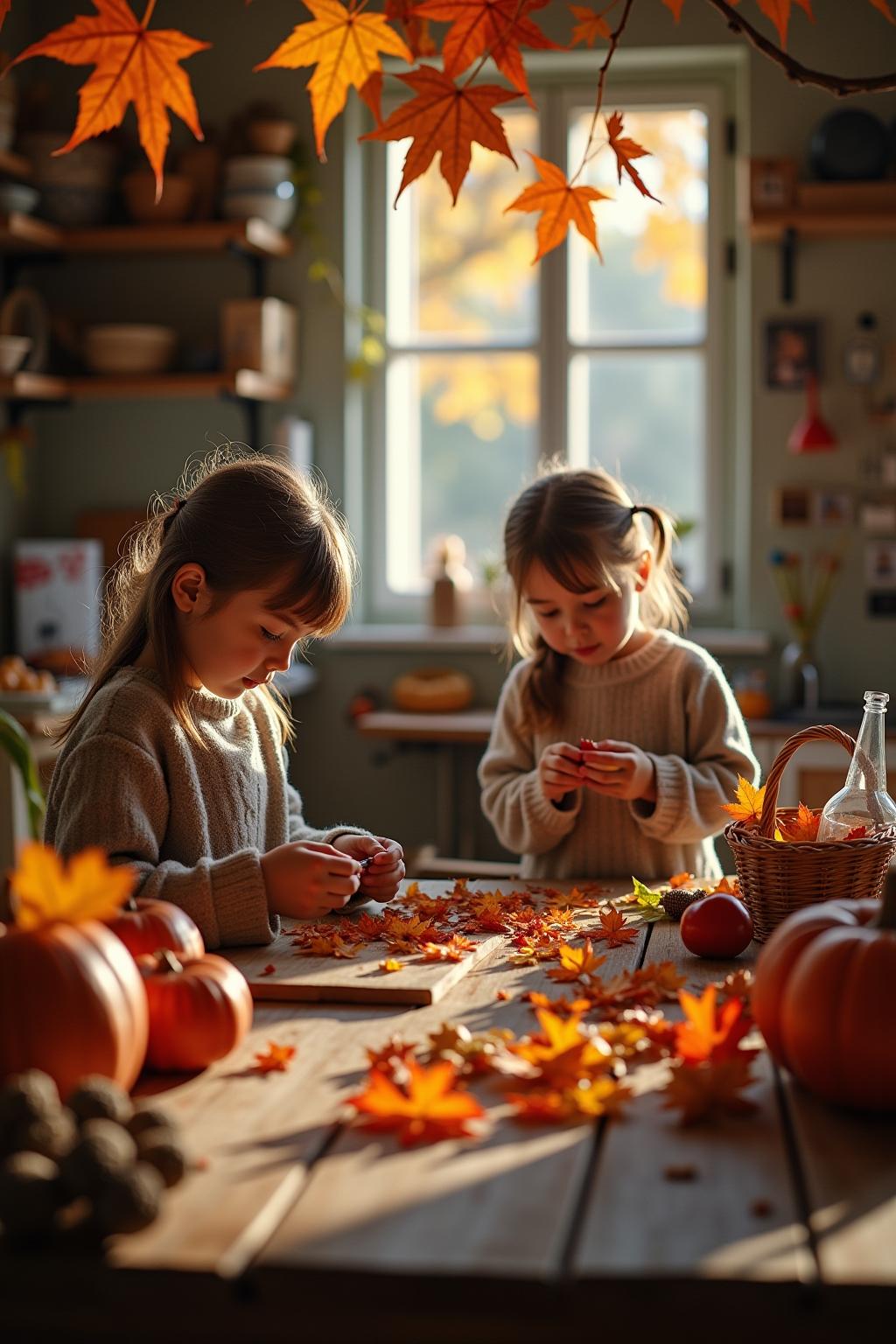 bastelideen herbst outline 1