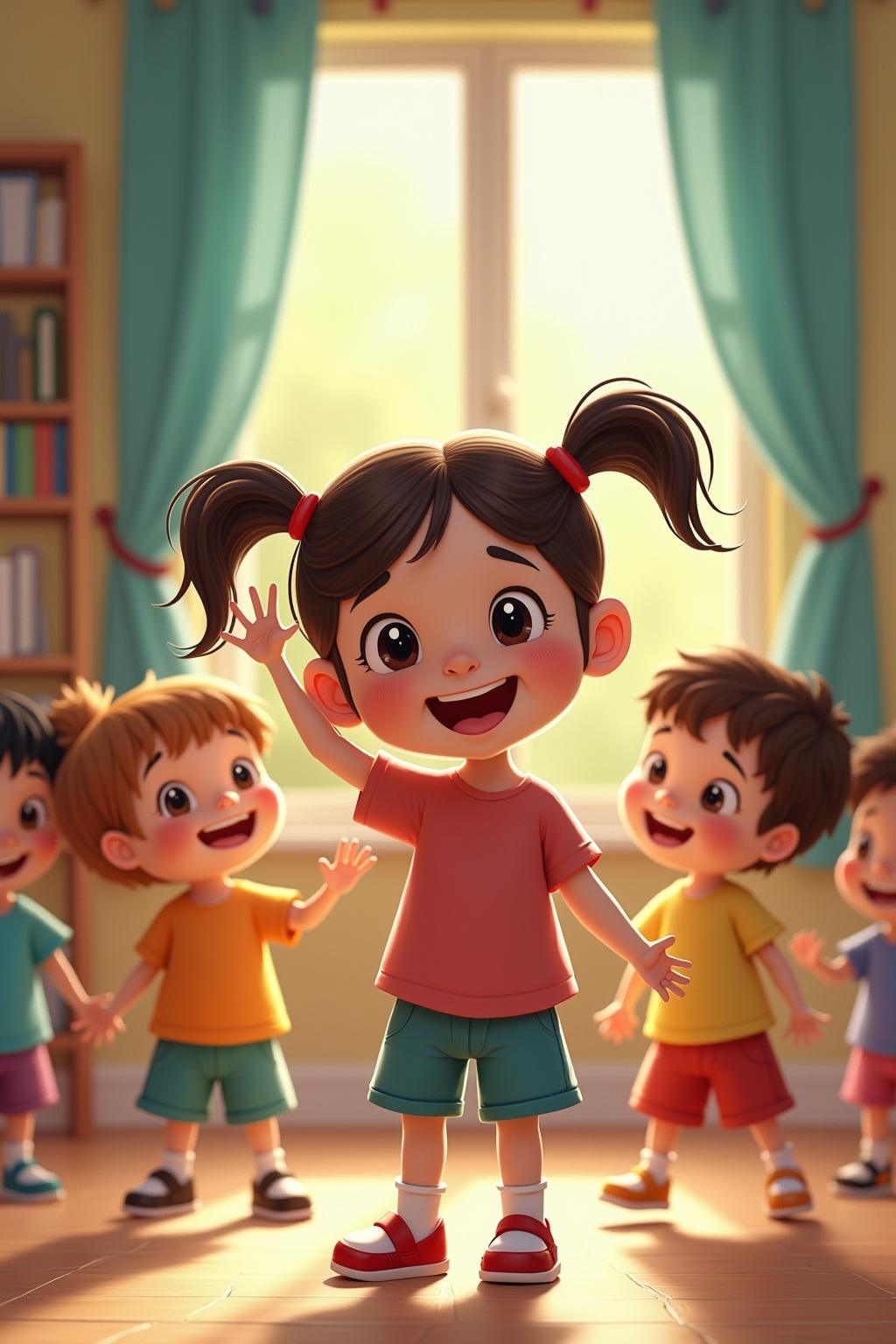 Bewegungsspiele Kindergarten Aktiv – Symbolbild