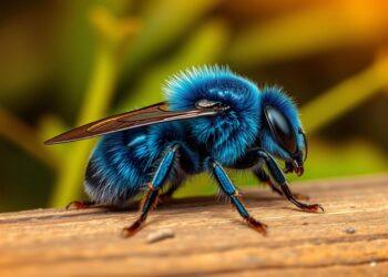 blaue holzbiene gefährlich
