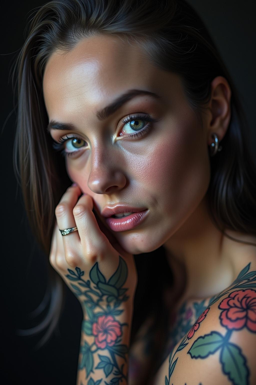 blumen tattoo outline 4