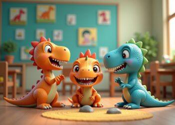 dinosaurier kindergarten-Titel