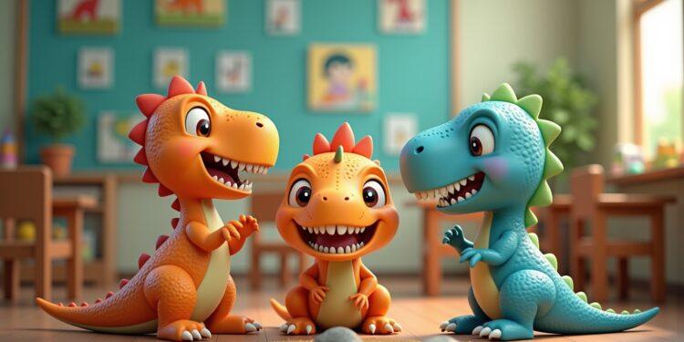 dinosaurier kindergarten-Titel