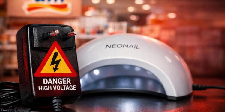 dm Produktrückruf: Stromschlaggefahr bei beliebten NEONAIL LED-Lampen