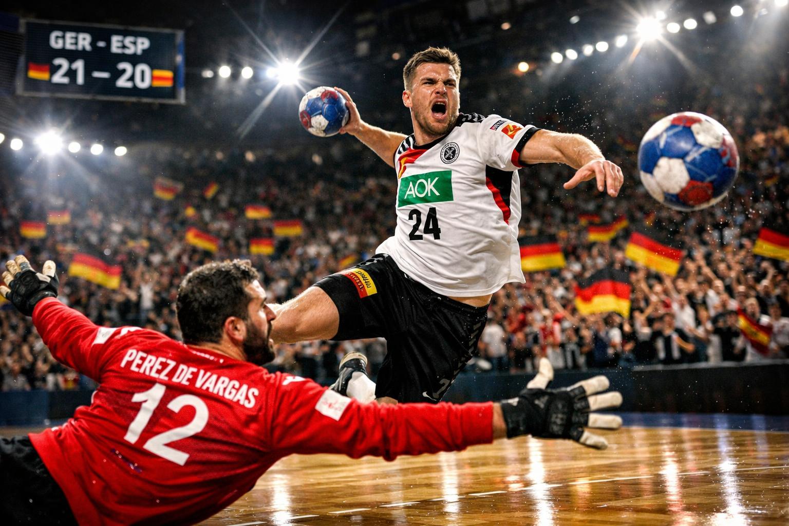 TV-Tipps am Montag: Handball-EM Deutschland – Spanien (ZDF, 20:15 Uhr)