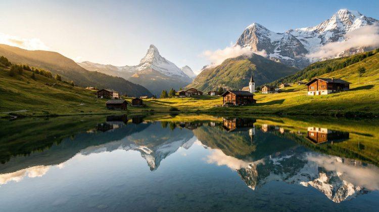 swiss flug evakuierung
