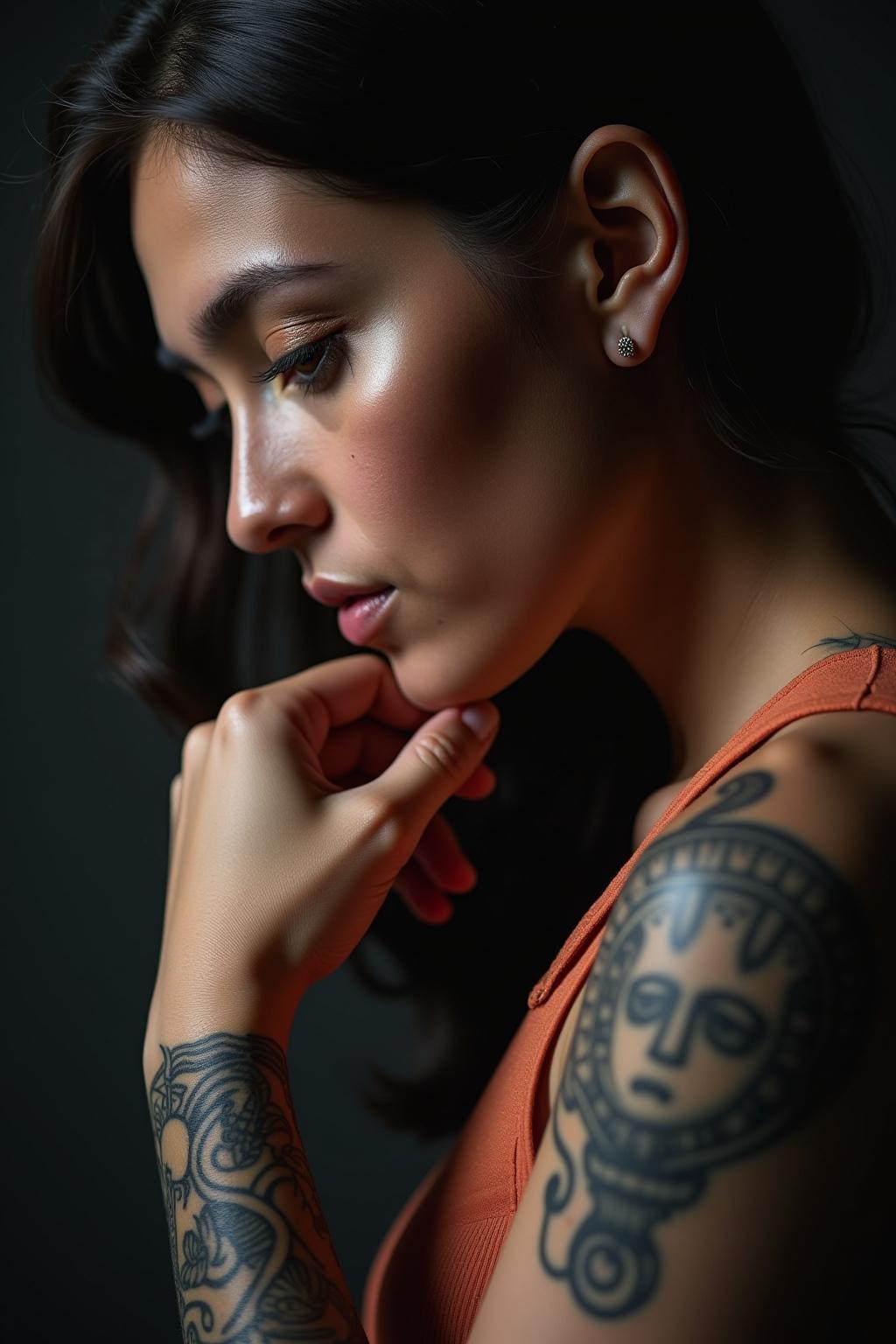 familien tattoo mit namen outline 8