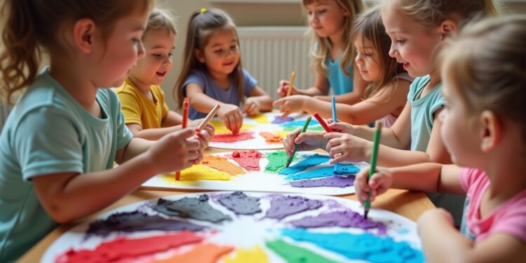 8 Farben Kindergarten Projekt Ideen für kleine Künstler 1 farben kindergarten projekt-Titel