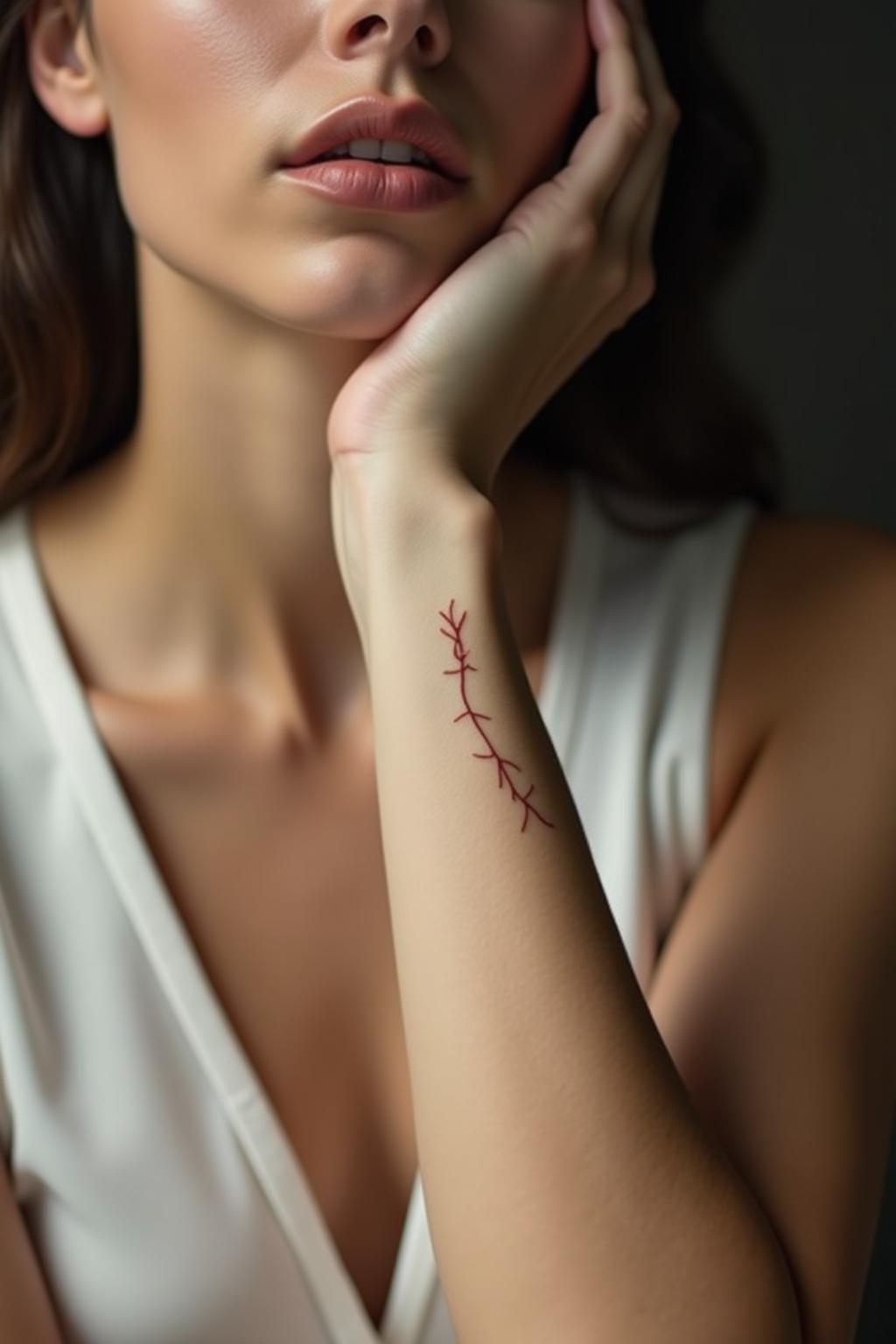 Fineline Tattoo Ideen