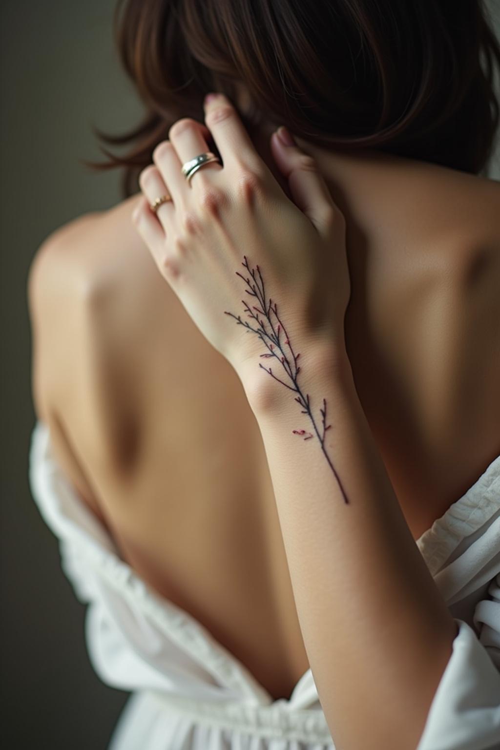 Fineline Tattoo Ideen – Hintergründe und Details