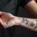 fineline tattoo unterarm-Titel