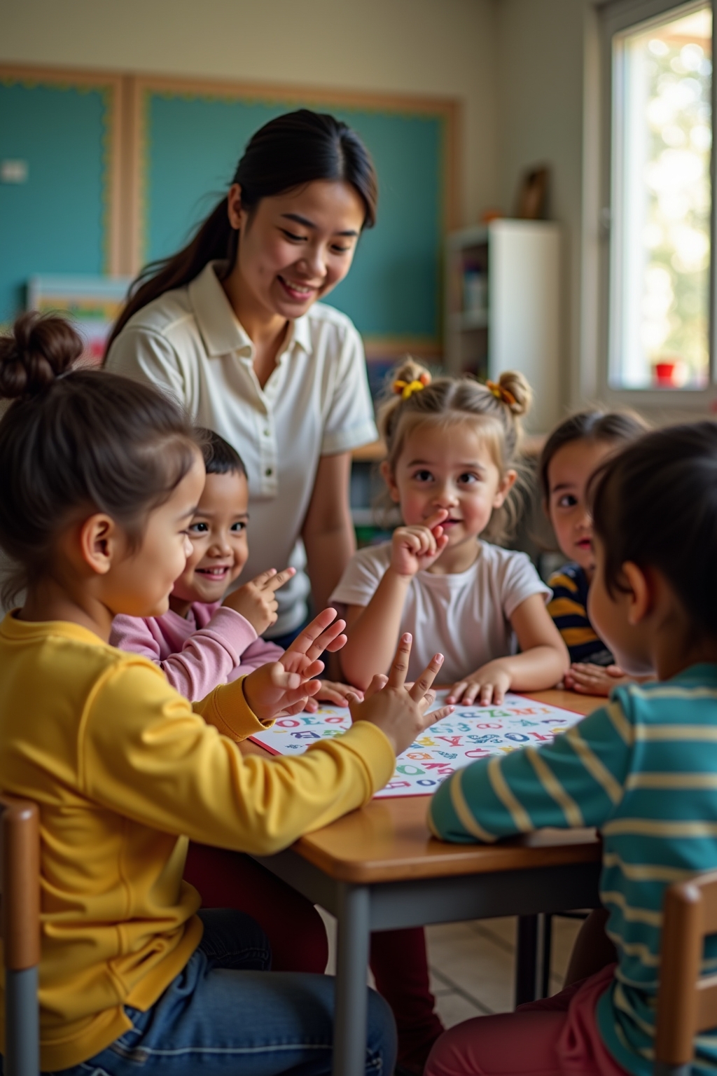 fingerspiele kindergarten outline 5