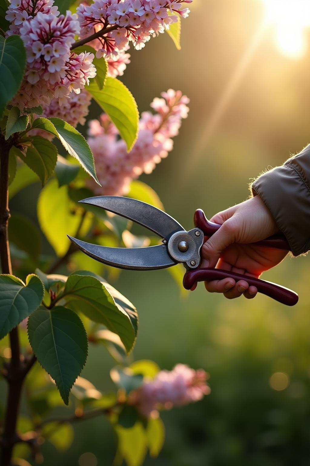 8 Tipps zum Flieder schneiden im Herbst 4 flieder schneiden herbst outline 3