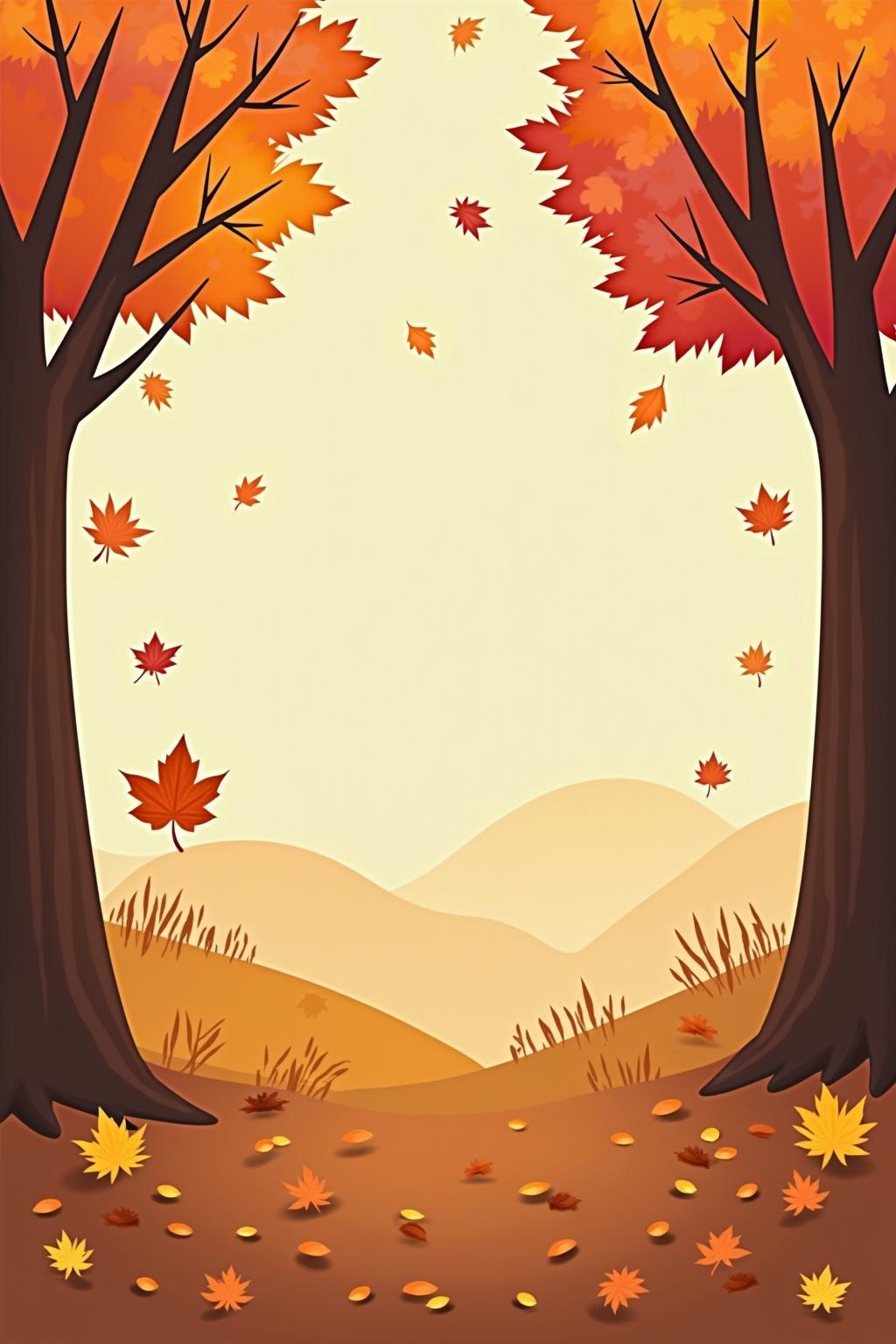 herbst clipart outline 4