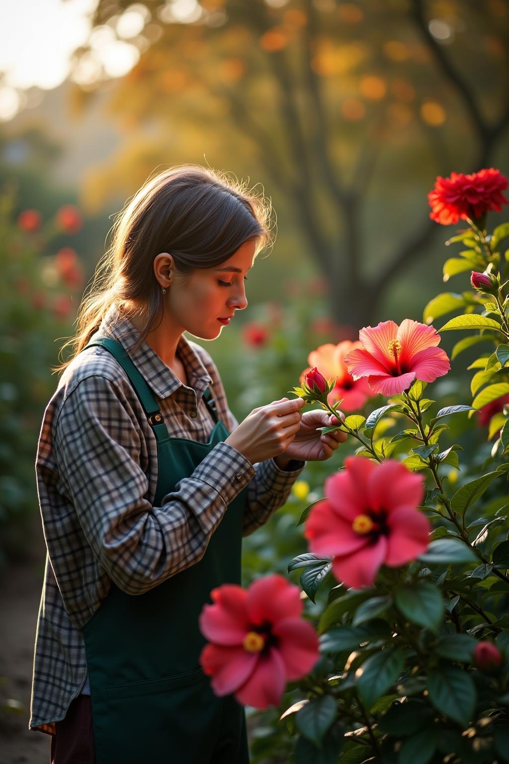 hibiskus schneiden herbst outline 2