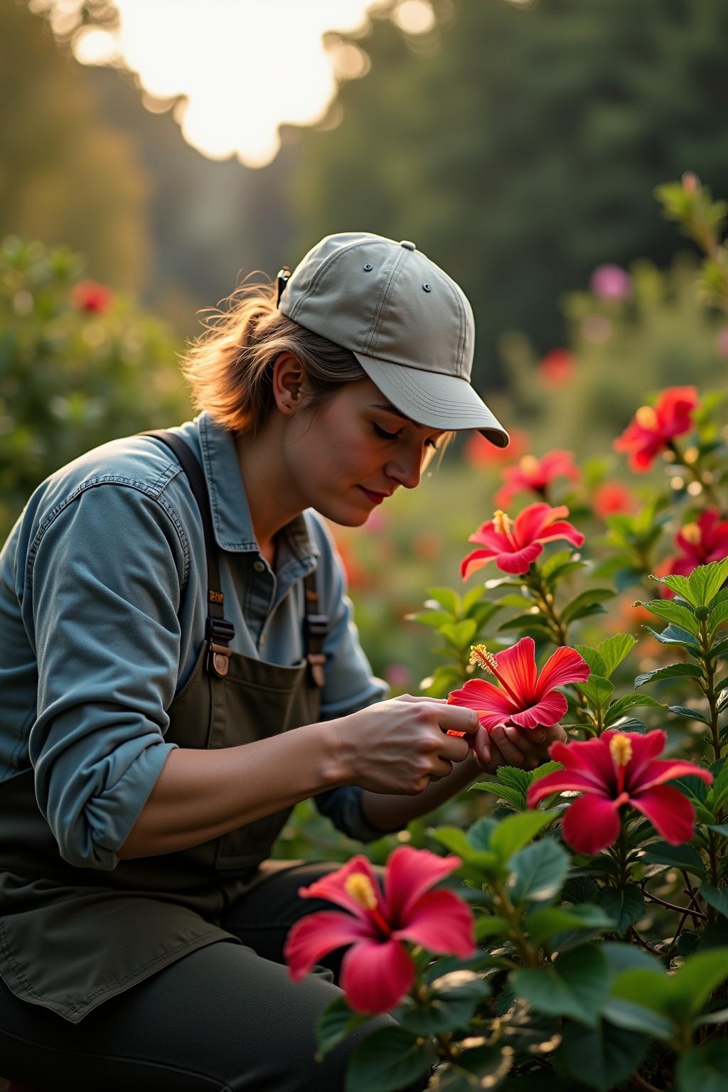hibiskus schneiden herbst outline 5