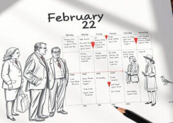 historische Ereignisse 22. Februar