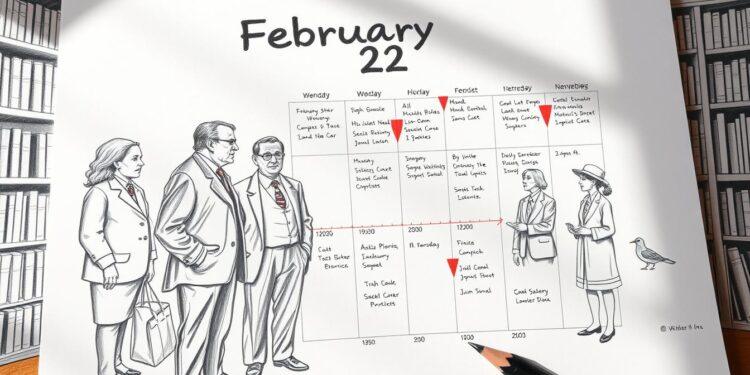 historische Ereignisse 22. Februar