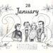 Kalenderblatt 28. Januar – Fakten & Geburtstage 11 Kalenderblatt 28 Januar