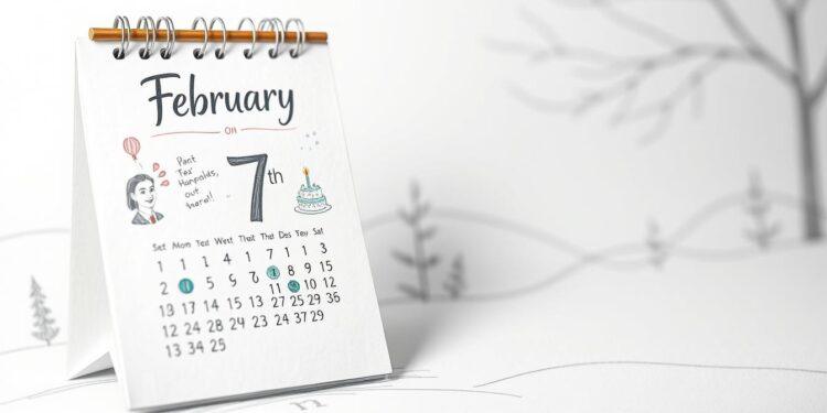 Kalenderblatt 7. Februar – Fakten & Geburtstage 1 historische Ereignisse 7. Februar