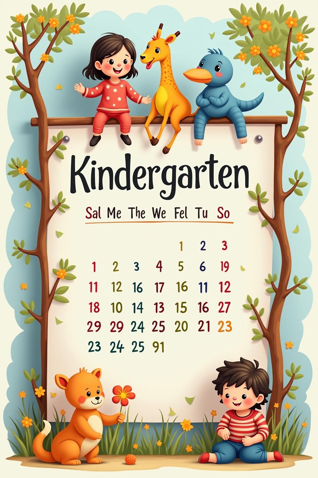 jahreszeiten kindergarten outline 7