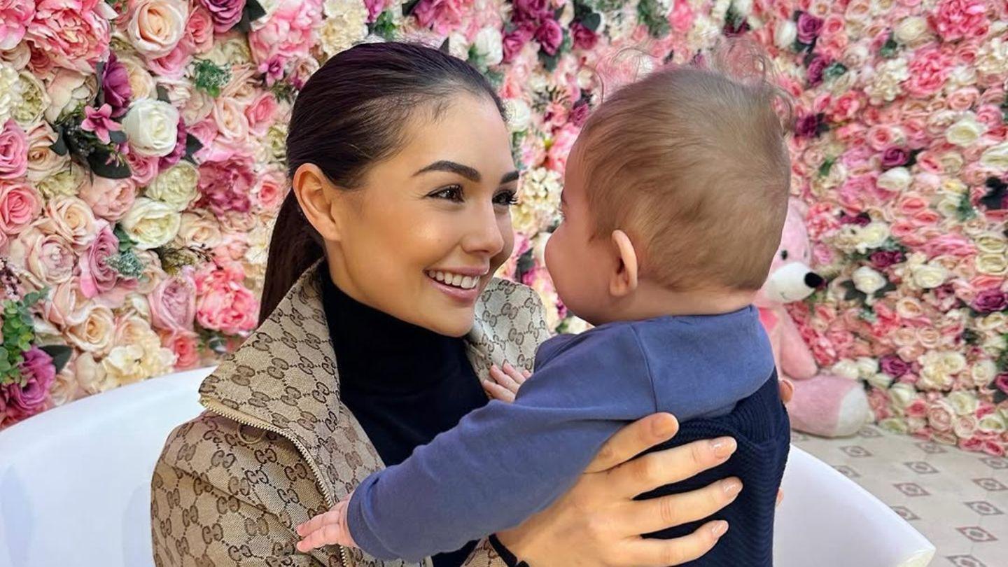 Katharina Eisenblut: Notaufnahme! Das Baby von Katharina Eisenblut ist aus dem Bett gefallen