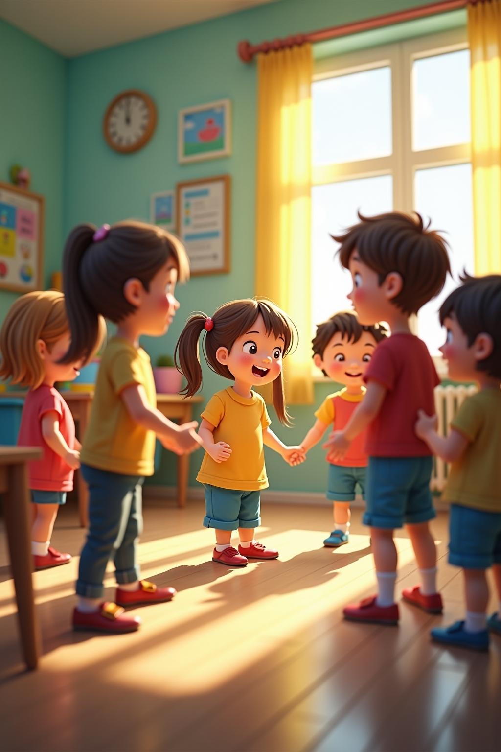 kreisspiele kindergarten outline 1