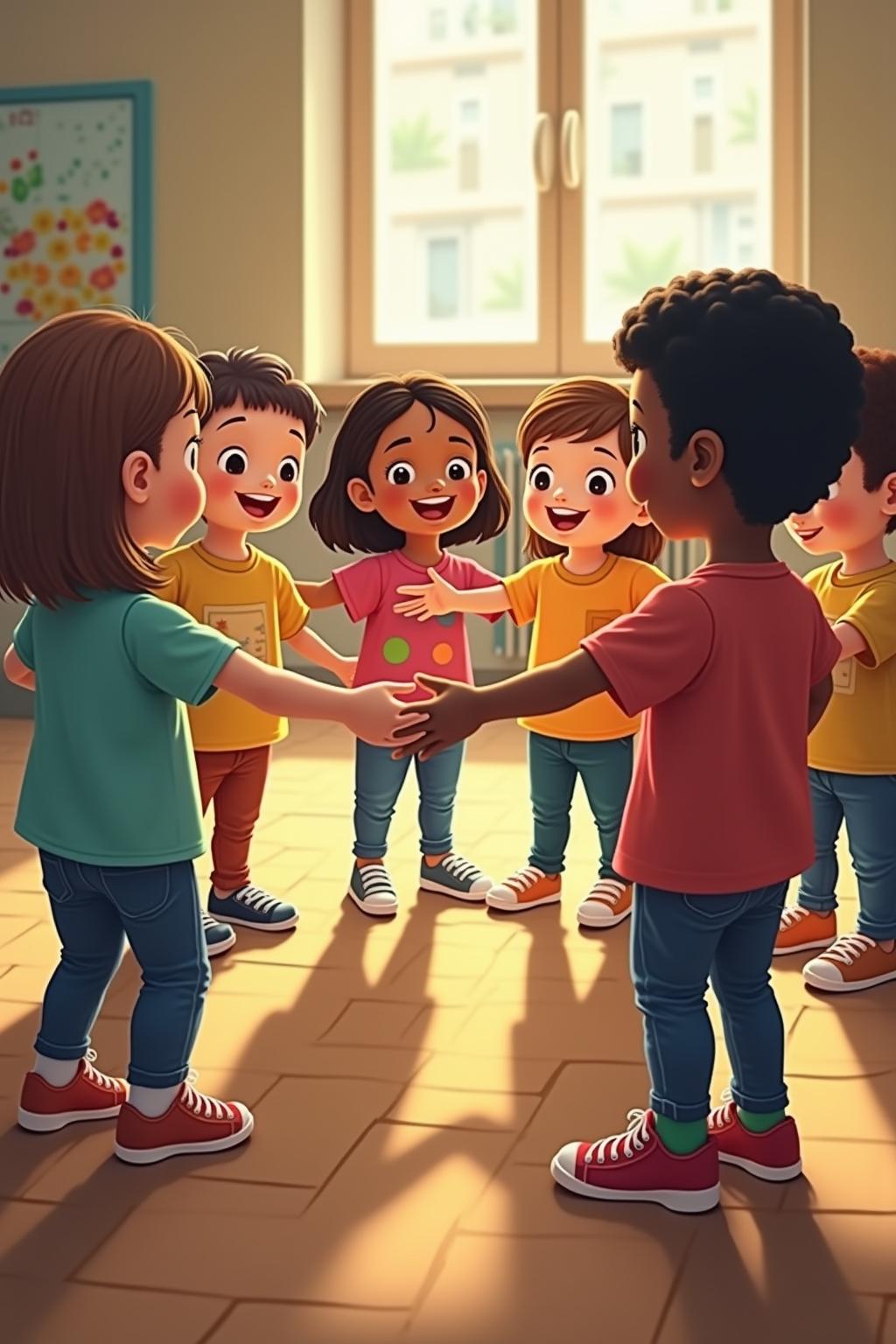 kreisspiele kindergarten outline 2