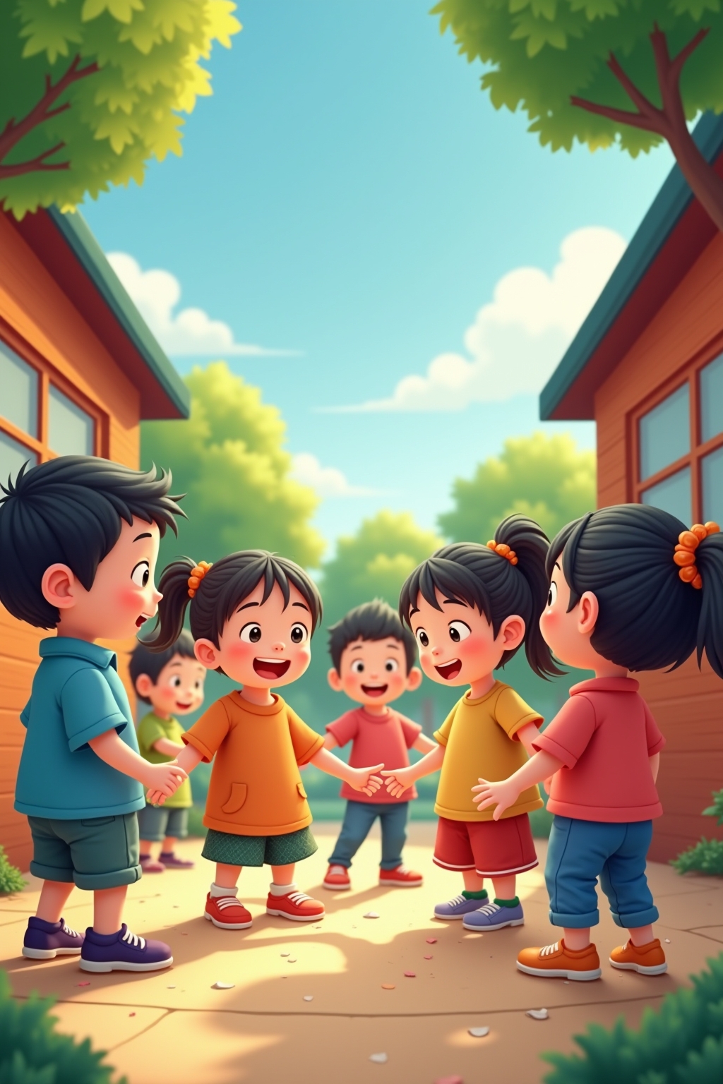 kreisspiele kindergarten outline 3