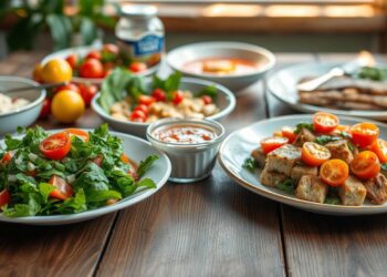 leichte Sommergerichte für warme Tage