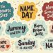 lustig alles liebe zum namenstag-Titel