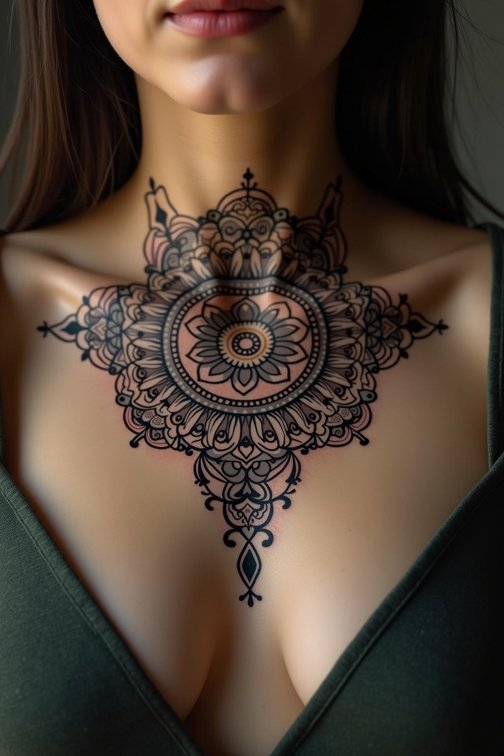 Mandala Tattoo Ideen – Hintergründe und Details