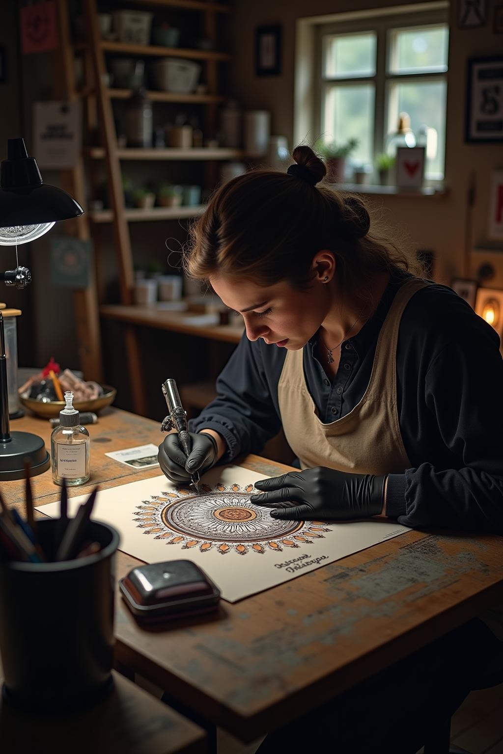 Mandala Tattoo Ideen – Symbolbild