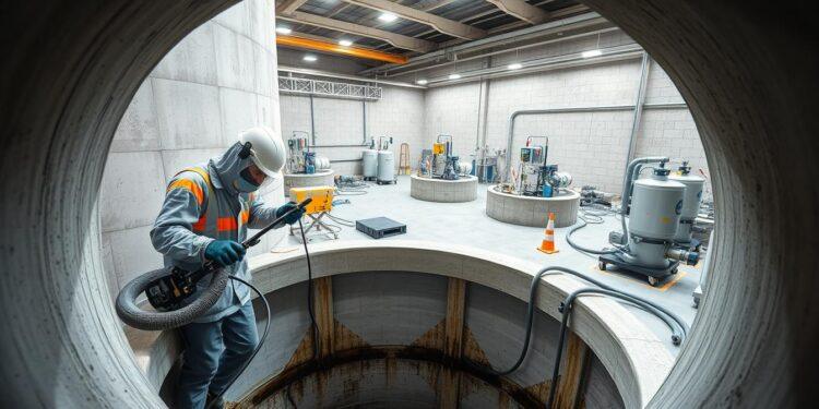 moderne Zisternenreinigung Verfahren