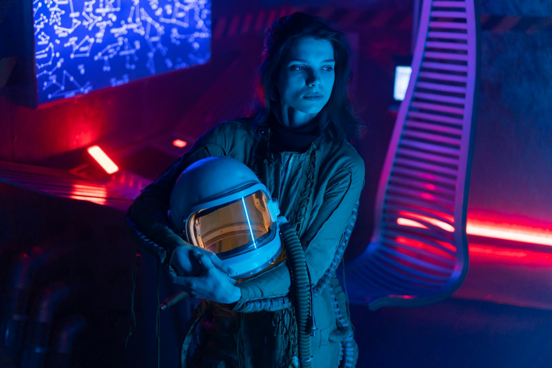 Detailansicht: Astronaut Film Realität