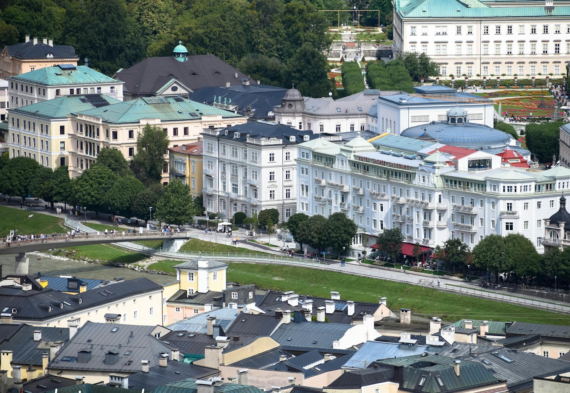 Detailansicht: Begegnungszone Salzburg