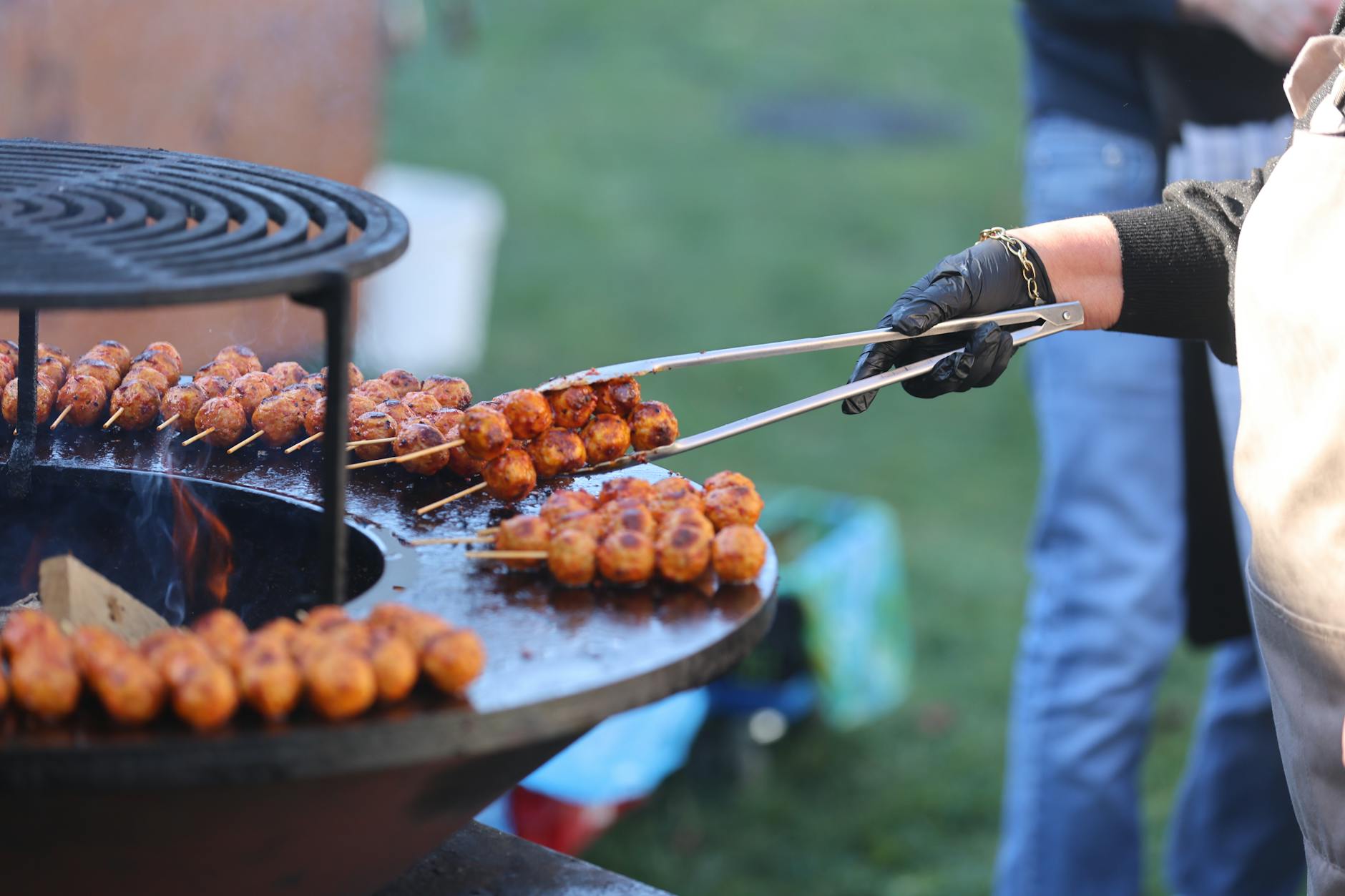 Symbolbild zum Thema Brand Grillweg