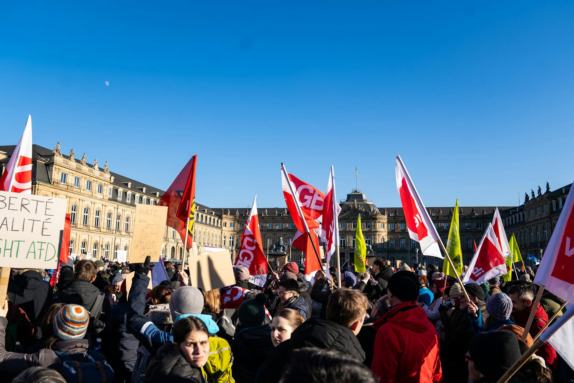 Detailansicht: Demo Leipzig Heute
