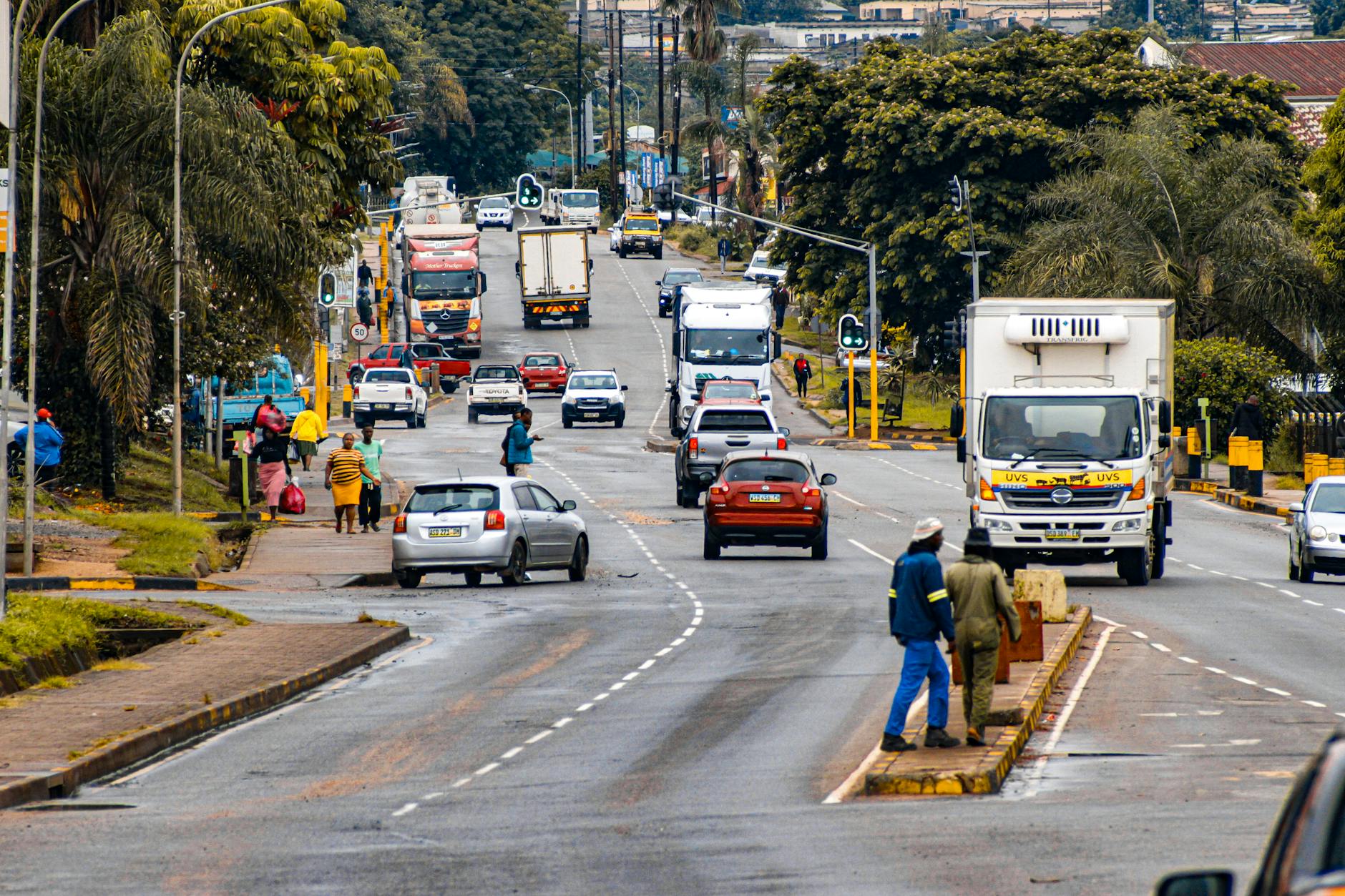 Detailansicht: Dieseldiebstahl LKW
