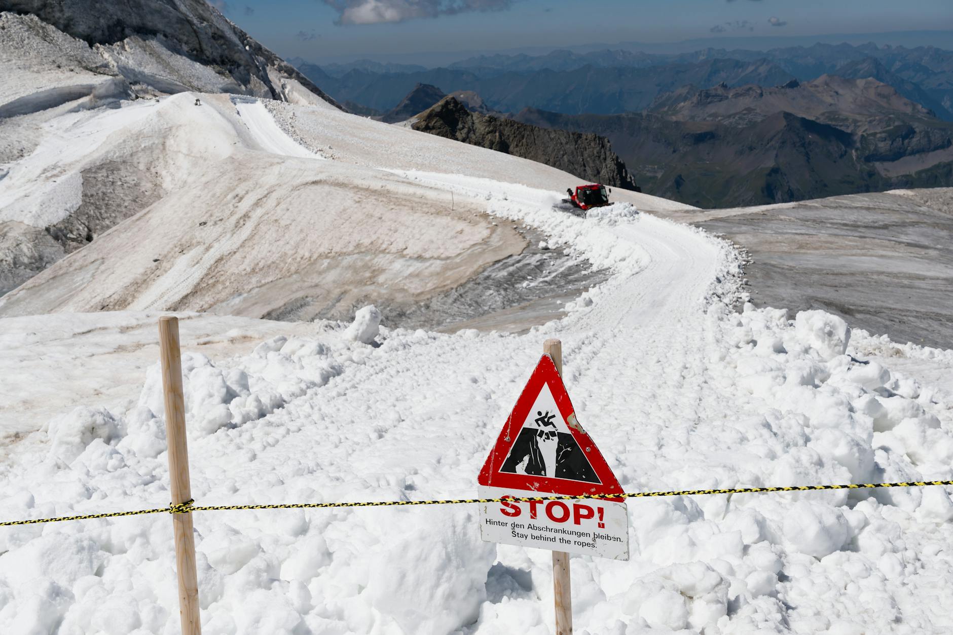 Illustration zu Druck Lawinenbildung