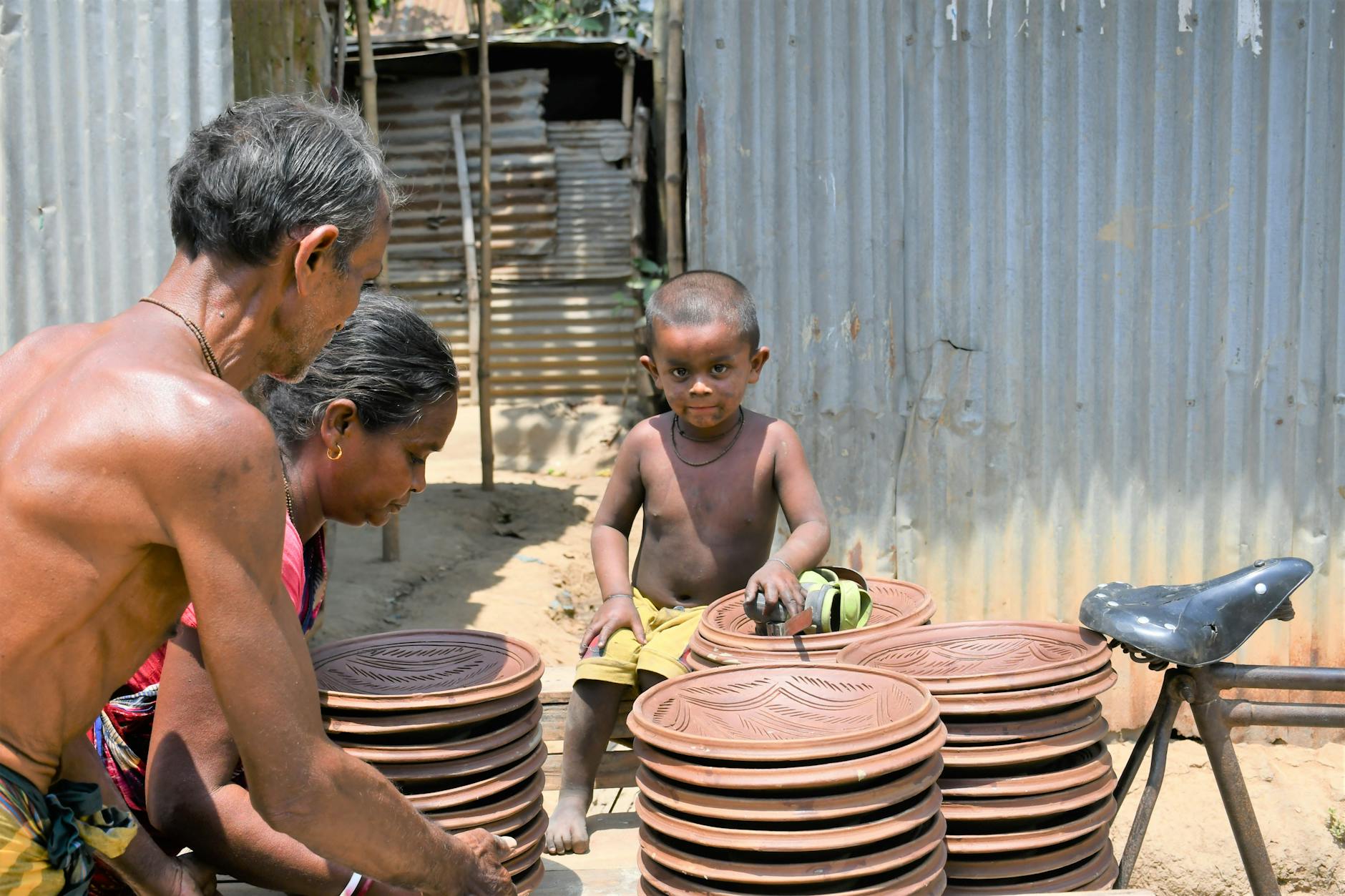 Detailansicht: Familienleben Realität