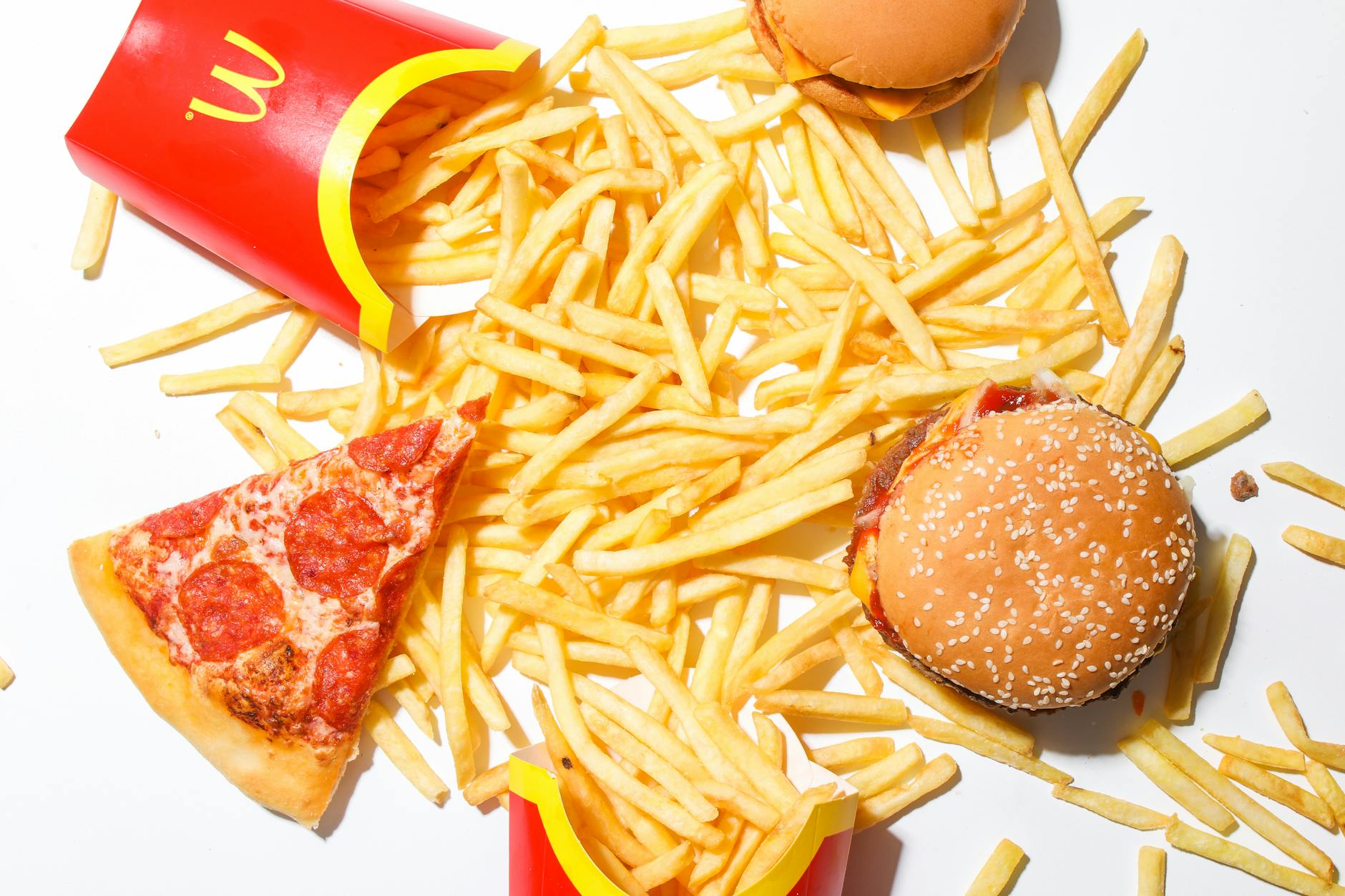 Detailansicht: Fast Food Schmuggel