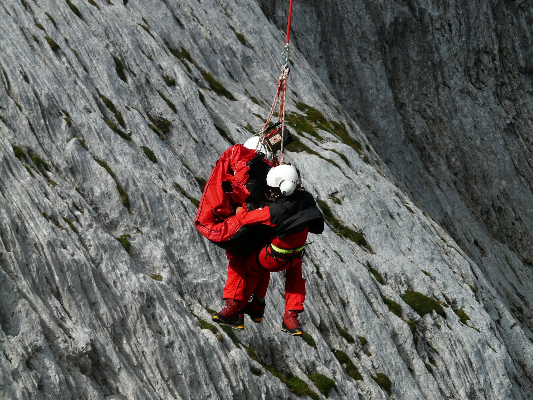 Detailansicht: Felssturz Am Titlis