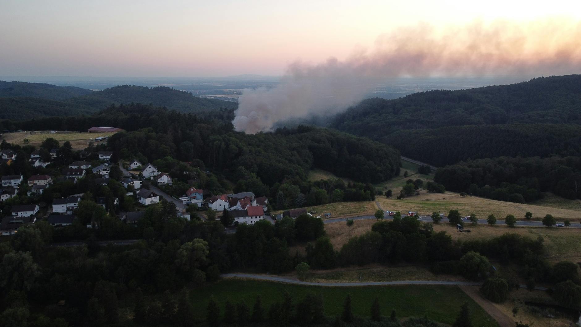 Illustration zu Gebäudebrand Stockach