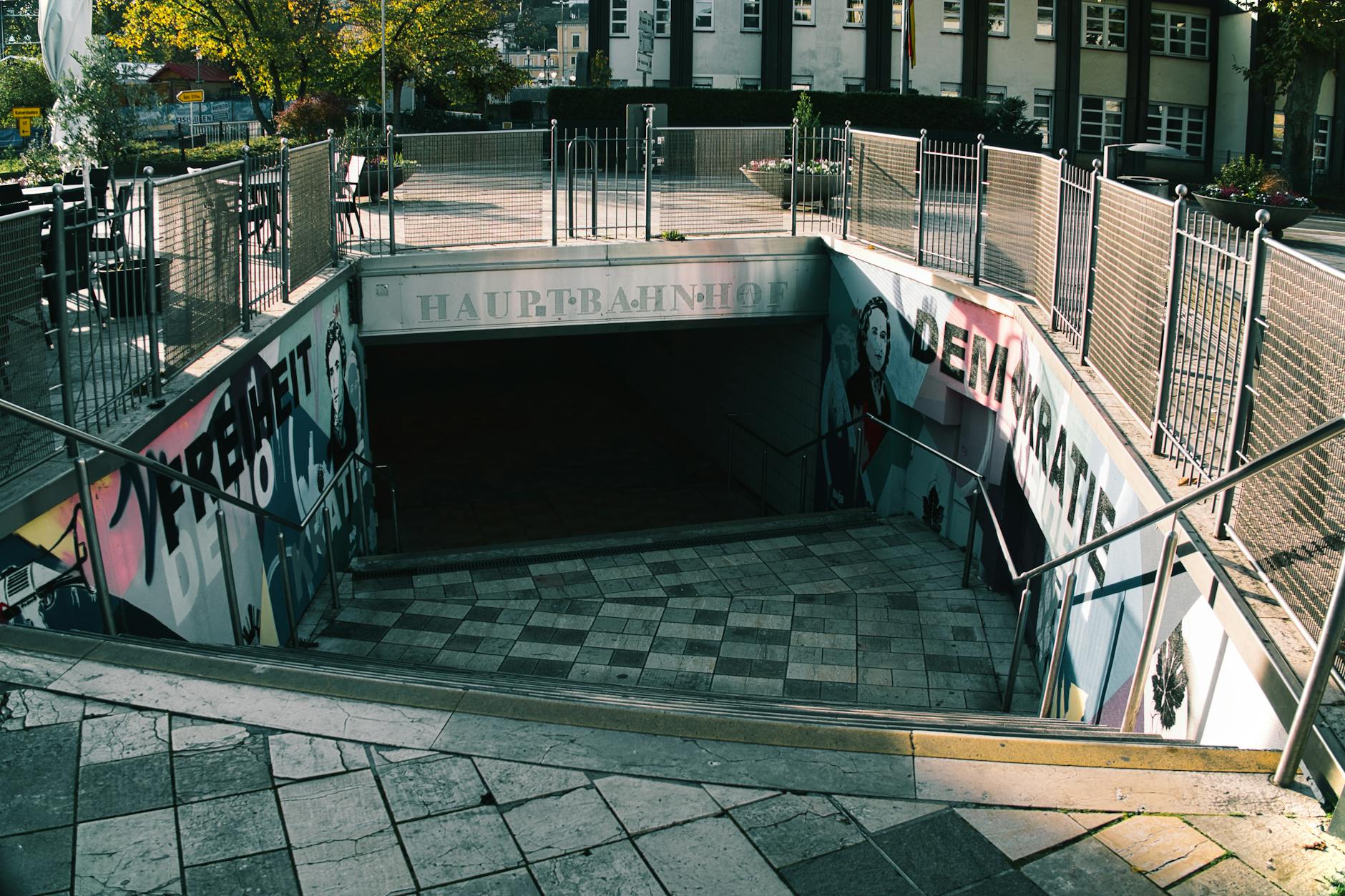 Illustration zu Hauptbahnhof Würzburg Polizeieinsatz