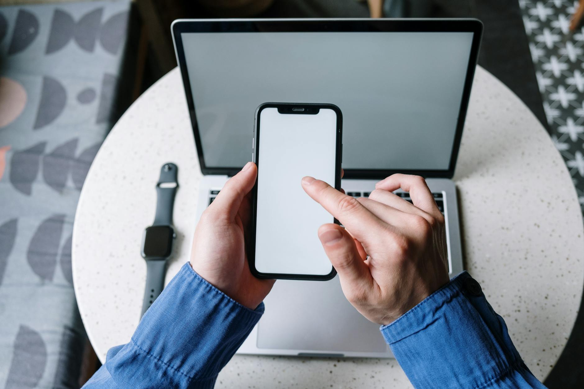 iPhone Gesten Detailansicht: iPhone Gesten