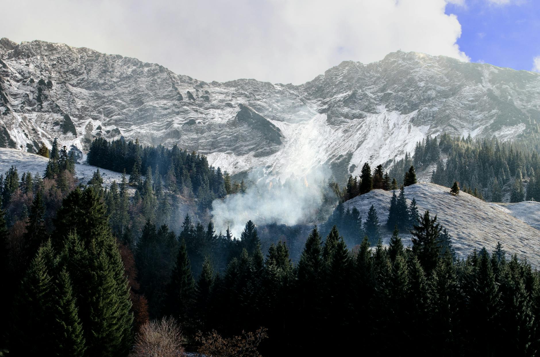 Illustration zu Lawine Grosser Mythen