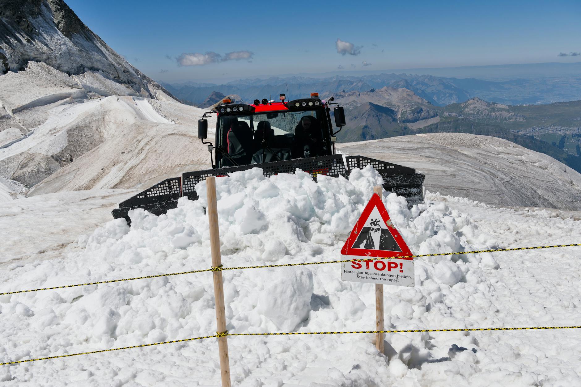 Detailansicht: Lawinenabgang Uri