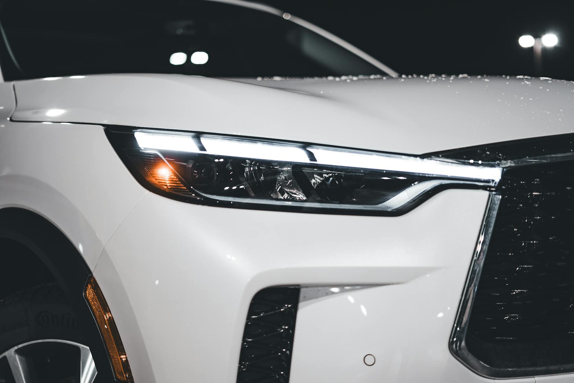 Detailansicht: Legale LED Scheinwerfer