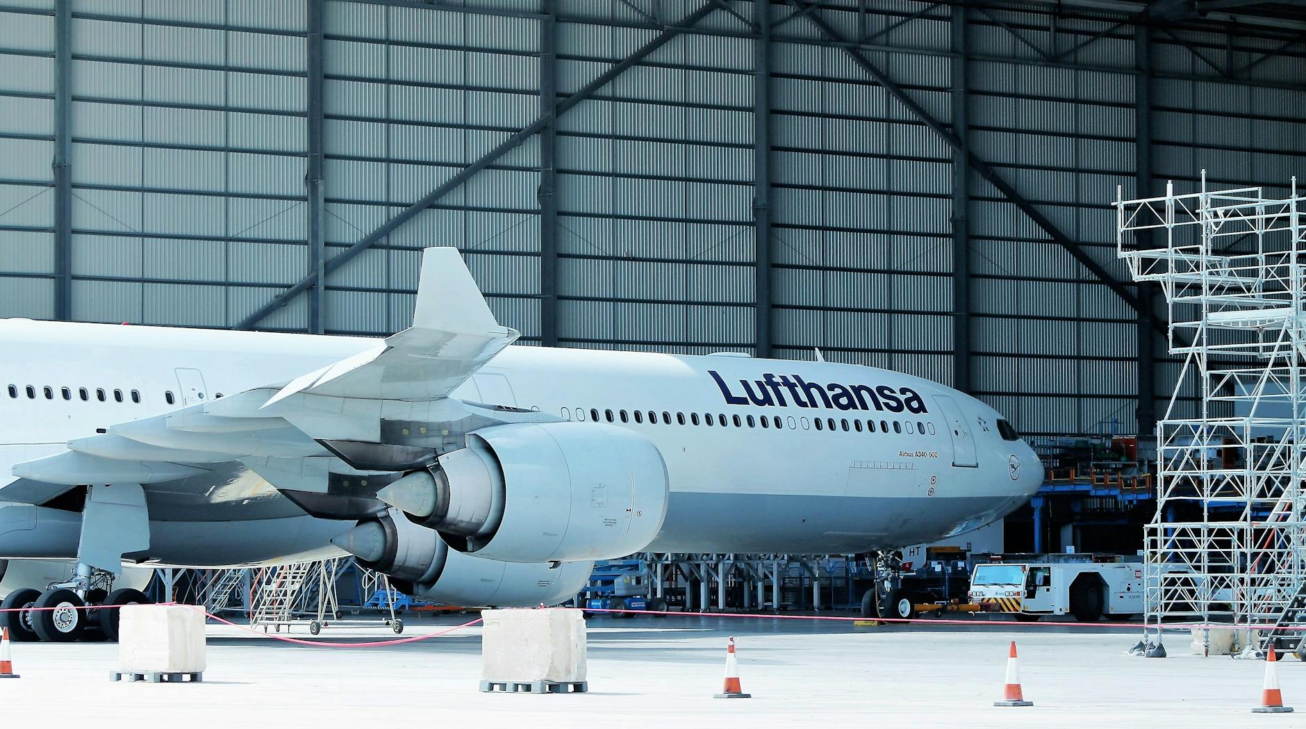 Detailansicht: Lufthansa Streik